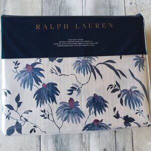 NWT - Ralph Lauren Adelaide Floral King Duvet Cover